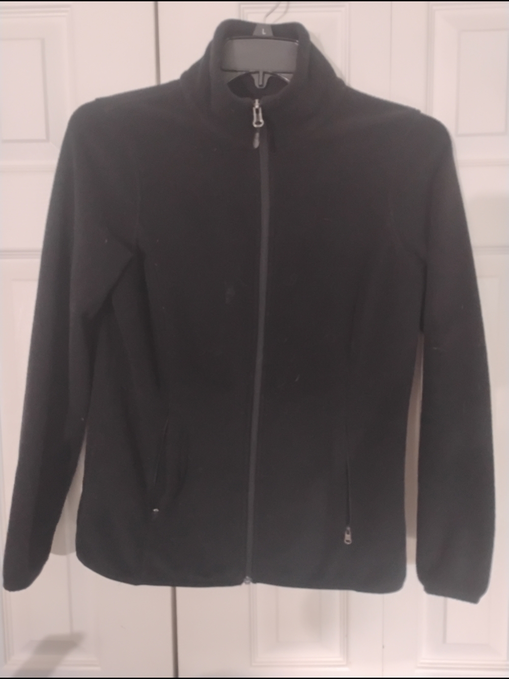 MAKE OFFER Deal Amazon Essentials Black Full-Zip Fleece Jacket